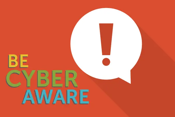Be Cyber Aware graphic