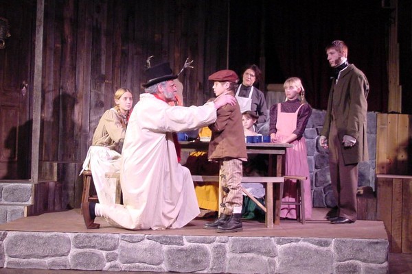 The Nicolet Players performing A Christmas Carol