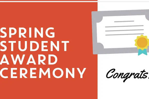 student award ceremony congratulations graphic