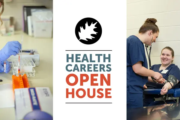 health careers open house header