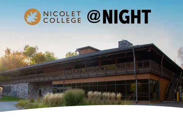 Nicolet College at Night