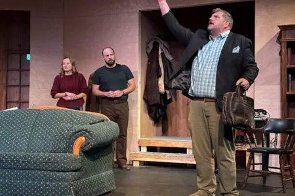 Nicolet Players Rehearsal of the MouseTrap