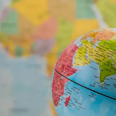 globe and maps