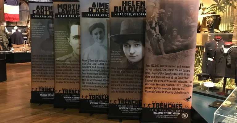WWI Veterans exhibit