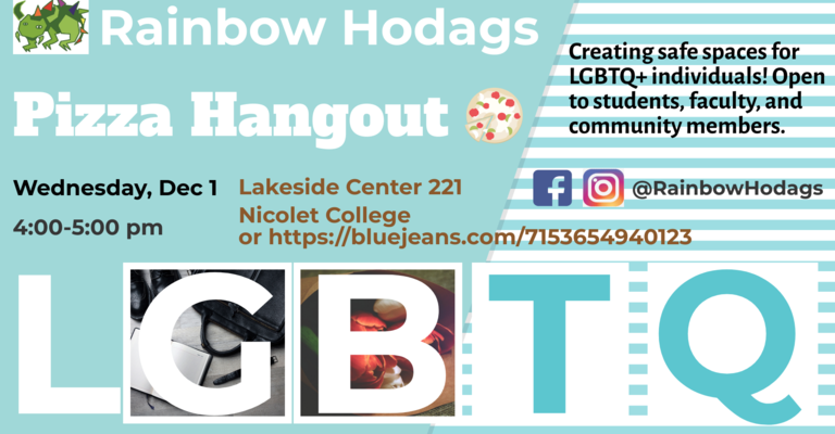 LGBTQ Pizza Hangout Event image