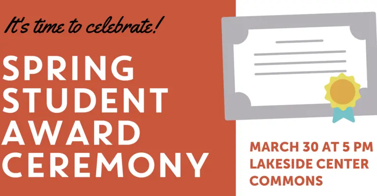 Spring Student Awards Notice