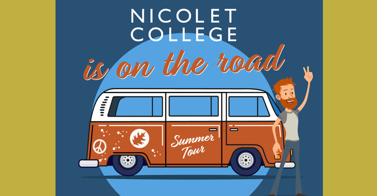 Nicolet College Is On the Road graphic