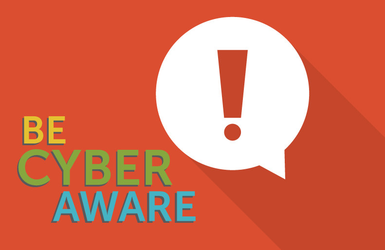 Be Cyber Aware graphic
