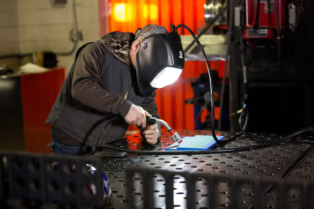 Virtual welding in class