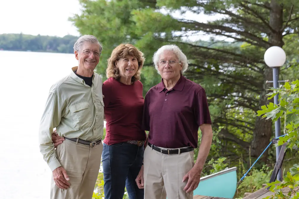 The Hoeper family is honored with the 2023 Outstanding Philanthropist Award for its support of the Nicolet College Foundation and other organizations