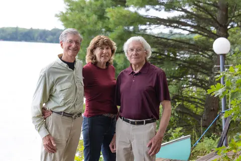The Hoeper family is honored with the 2023 Outstanding Philanthropist Award for its support of the Nicolet College Foundation and other organizations