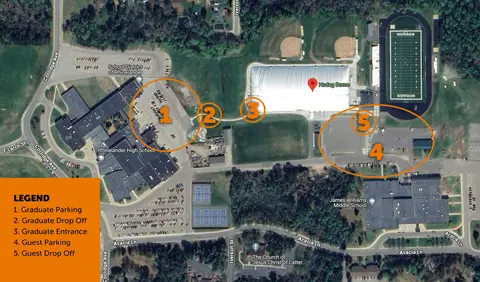 Hodag Dome Aerial Map