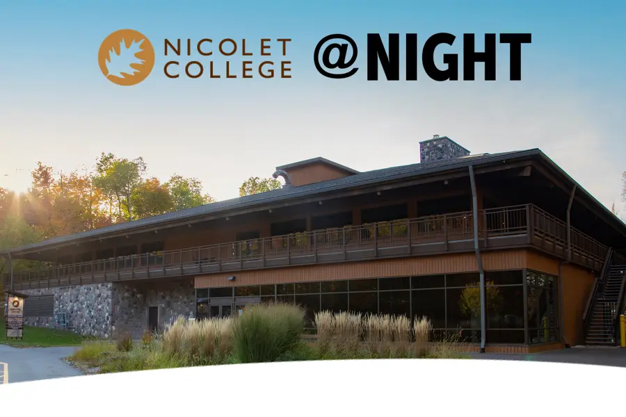 Nicolet College at Night